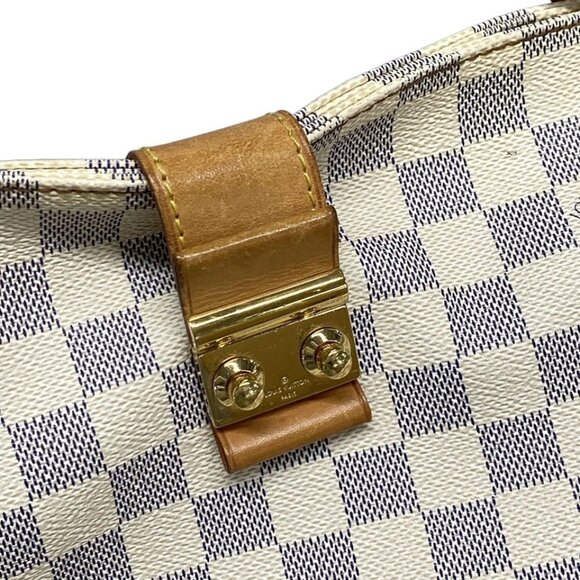 LOUIS VUITTON Salina PM Azur Damier - Tote Bag Damier Canvas 885-080825 - Picture 9 of 14
